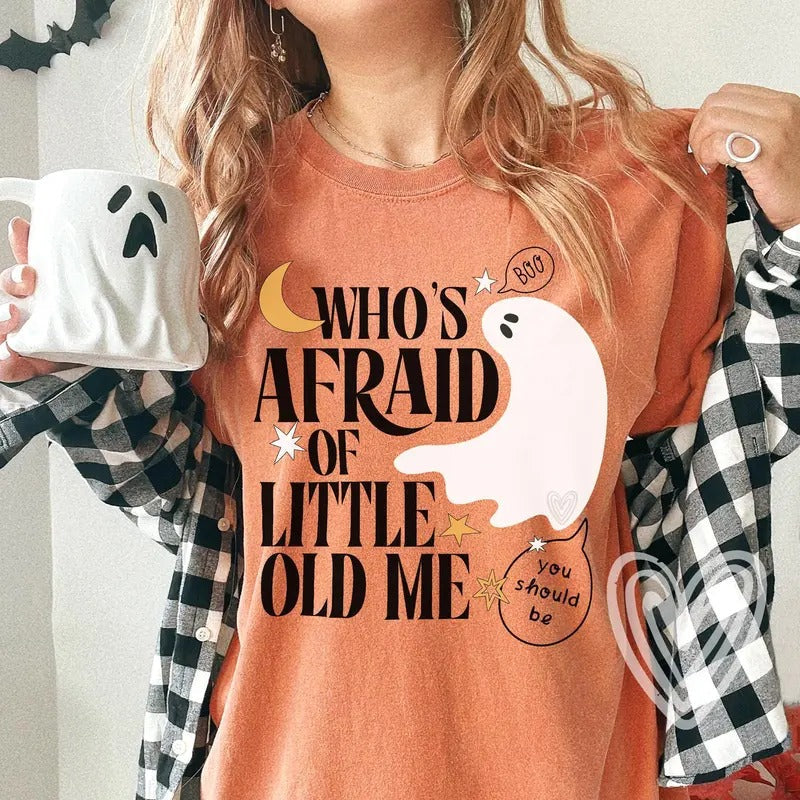 Halloween Ghost Shirt, Gift For Her, Halloween Shirt, Fall Shirt, Cute Ghost Hoodie, Sweatshirt | ZylaModa.com