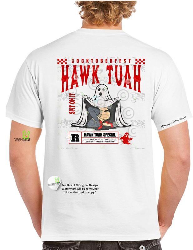 Halloween Hawk Tuah - Men's funny Graphic T-Shirt Hoodie, Sweatshirt | ZylaModa.com