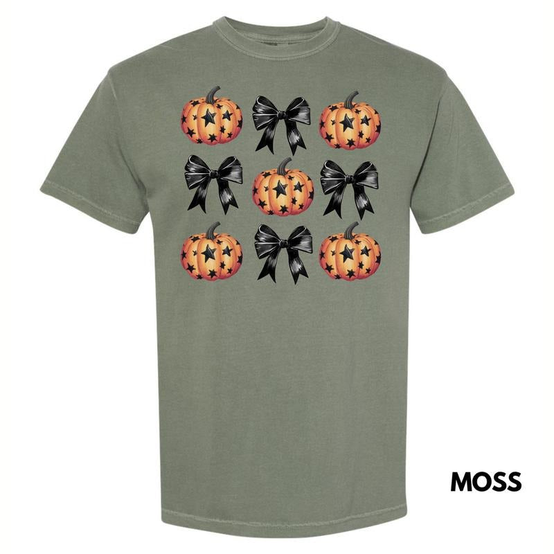 Halloween Pumpkin Coquette Comfort Colors T-Shirt 'NLB' Hoodie, Sweatshirt | ZylaModa.com