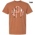 Halloween Things Monogram Comfort Colors T-Shirt 'NLB' Hoodie, Sweatshirt | ZylaModa.com