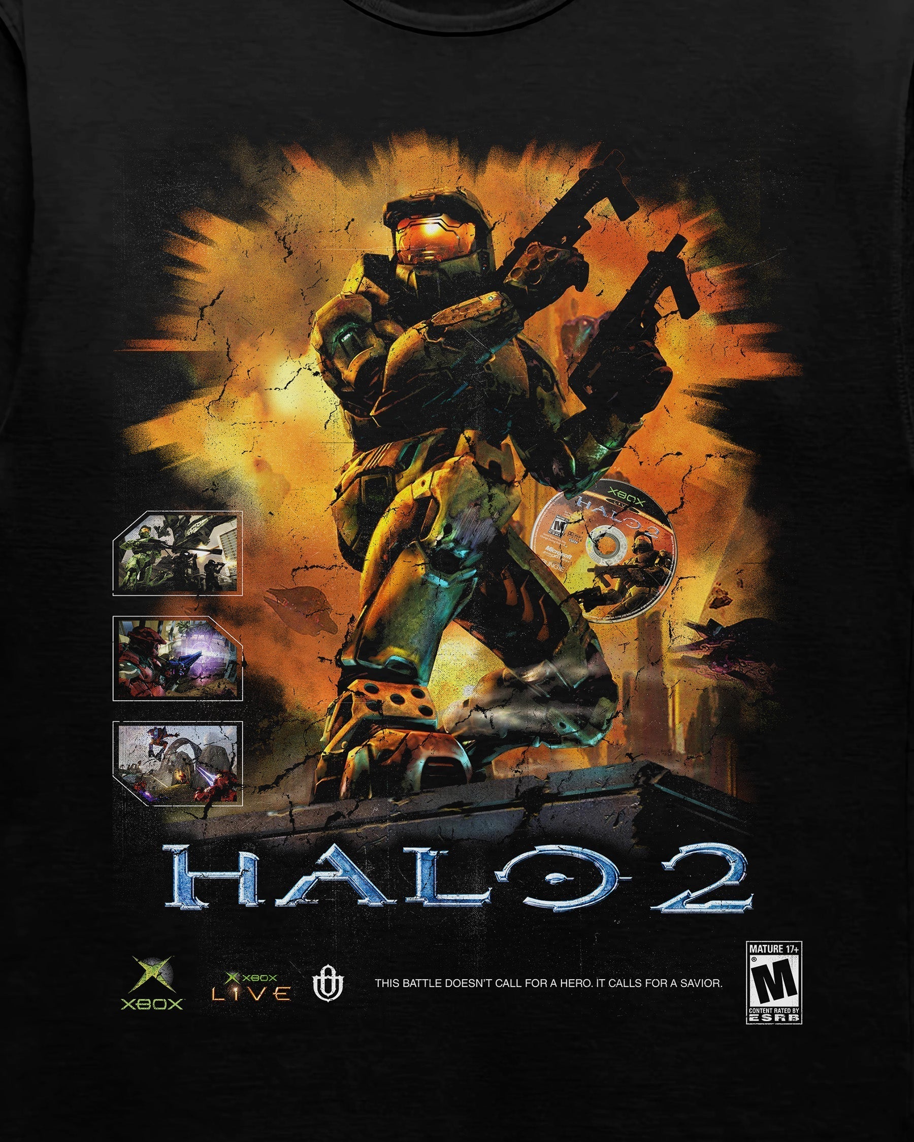 Video Games 'Halo 2' T-Shirt Hoodie, Sweatshirt | ZylaModa.com (Image 2)
