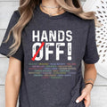 Hands Off Protest T Shirt, Political Activism Tee, Save Public Lands Medicare Social Security Free Speech Environmental...