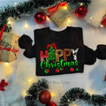 Happy Christmas DTF Transfer ONLY - This is NOT a T Shirt Hoodie, Sweatshirt | ZylaModa.com