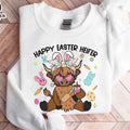 Happy Easter Heifer Shirt, Easter Cow Shirt, Heifer Easter Day Tee, Happy Easter Tee, Cow Lover Tee, Easter Bunnies Tee,...
