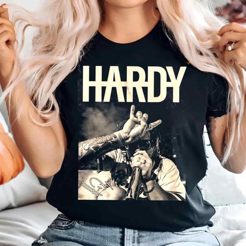Hardy Quit Tour Graphic Tee, Bold Fit for Any Fan Hoodie, Sweatshirt | ZylaModa.com