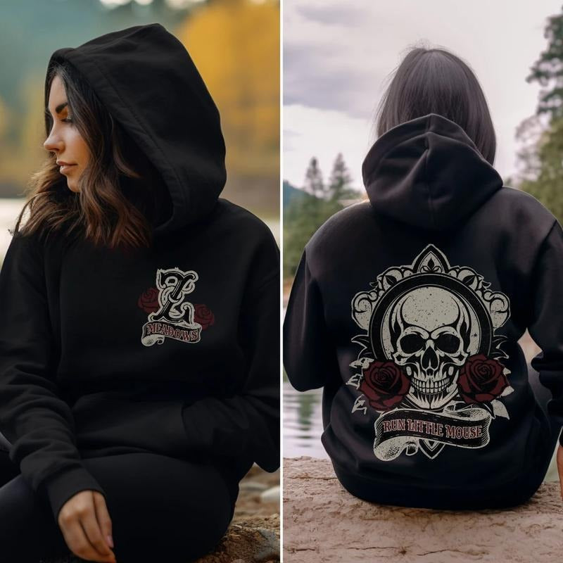 Haunting Adeline Hoodie, Run Little Mouse Hunting Sweatshirt, Zade Meadows Dark Romance Gifts booktok Hd Carlton Bookish...