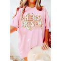 He Is Risen Tee Shirt - Jesus Tee - Religious Easter Shirt - Church Easter Tee For Women