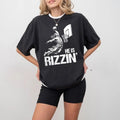 He Is Rizzin Shirt Jesus Playing Basketball, Trendy Funny Jesus Tee, Vintage Graphic Tshirt, Adult Humor T-Shirt, Gift...