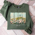 He is not here, he has risen Sweatshirt, easter shirt, Christian Shirt, Jesus Easter Shirt, jesus christ easter, bunny...