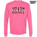 Heart Breaker Long Sleeve Comfort Colors T-Shirt 'NLB' Hoodie, Sweatshirt | ZylaModa.com
