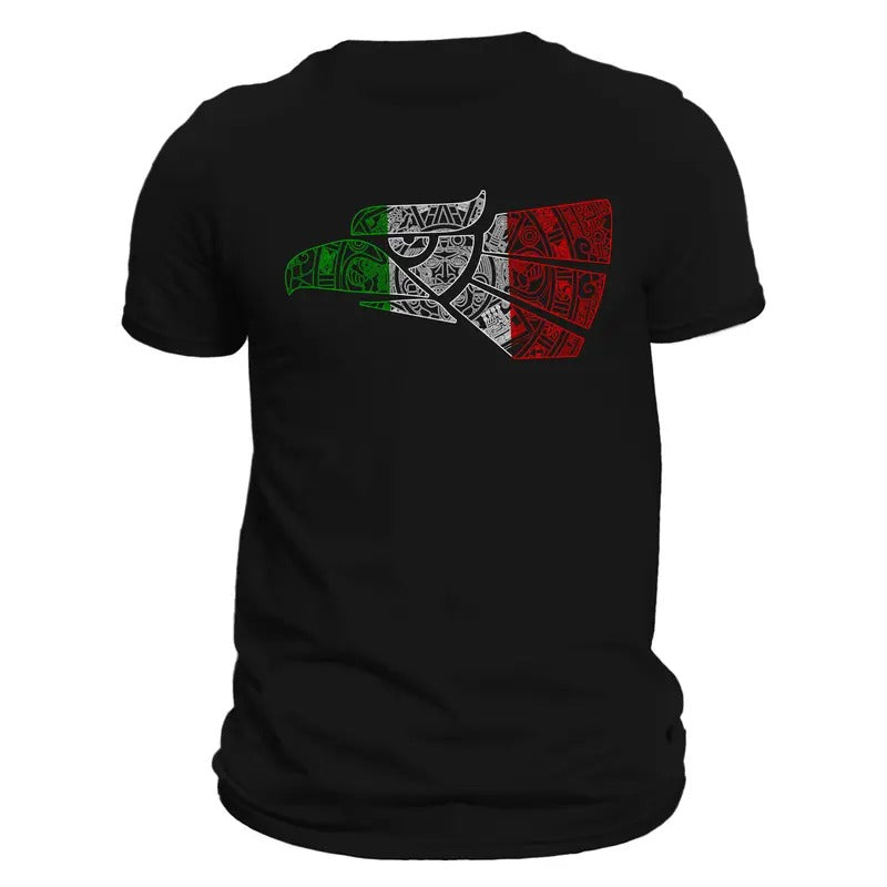Hecho en Mexico Eagle Aztec Calendar Design T-Shirt Hoodie, Sweatshirt | ZylaModa.com