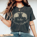 Hello Feyre Darling  T-Shirt, Acotar Velaris Bat Boys Shirt Tshirt Apparel, SJM Merch, ACOSF TOG Gift, Feyre And Rhysand...