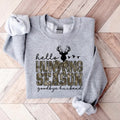 Hello Hunting Season Goodbye Husband Sweatshirt, Hunting Lover Sweater, Deer Hunters Shirt, Camo Sweatshirt, Hunting...