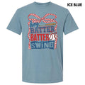 Hey Batter Swing Comfort Colors T-Shirt 'NLB' Hoodie, Sweatshirt | ZylaModa.com