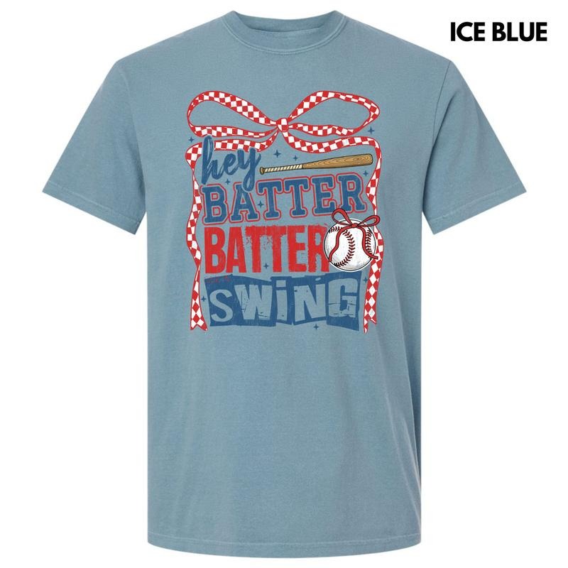Hey Batter Swing Comfort Colors T-Shirt 'NLB' Hoodie, Sweatshirt | ZylaModa.com