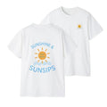High Noon Sunsips Unisex Ultra Cotton Tee, summer Tshirt, Sweatshirt for alcohol lovers, ocean waves Hoodie, high noon...