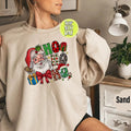 Ho Ho Ho Christmas Vintage Shirt, Santa Inspired Tee Shirt, Western Graphic Tee, Retro Shirt, Garment Dyed, Boho, Vintage...