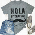 Hola B$%*achos Graphic Tee Hoodie, Sweatshirt | ZylaModa.com