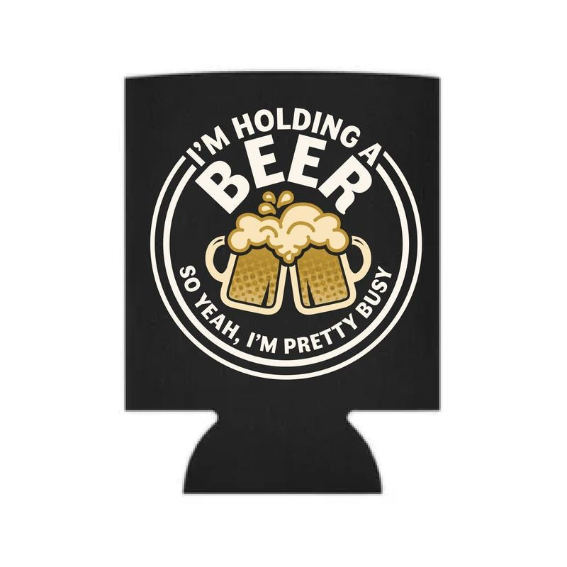 Holding A Beer Can Insulator- Keep Your Drinks Cold and Hot! T-Shirts, Hoodie, Sweatshirt | ZylaModa.com