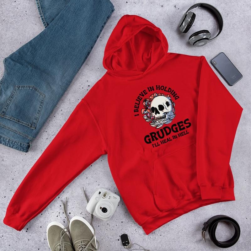 Holding Grudges Graphic Hoodie T-Shirts, Sweatshirt | ZylaModa.com