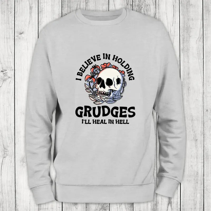 Holding Grudges Sweatshirt Classic Womenswear T-Shirts, Hoodie | ZylaModa.com