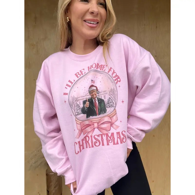Home For Christmas Graphic Top T-Shirts, Hoodie, Sweatshirt | ZylaModa.com