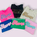 Mama Mystery Chenille Patch Sweatshirt / Hoodie T-Shirts | ZylaModa.com
