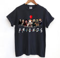 Horror Characters Friends Sweatshirt, Halloween Horror Characters Shirt, Friends Halloween Shirt, Horror Movie Characters...