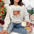 Hot Cocoa and Christmas Movies T-Shirt, Family Matching Christmas Sweatshirt, Xmas Sweatshirt, Cute Christmas Sweatshirt,...