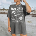 Hot Girls Read Books Shirt, Bookish T-Shirt, Funny Booktok Tee, Morally Grey, Enemies to Lover, Book Addict, Retro Smut...