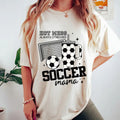 Hot Mess Soccer Mama Shirt, Soccer Mom Crewneck, Soccer Season Shirt, Game Day Soccer Team Sweater, Sports Mom Unisex...