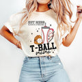 Hot Mess T Ball Mama Tshirt-sweatshirt-hoodie, Baseball Mom Baseball , Tee Ball Season , Baseball Mama Tshirt | ZylaModa.com