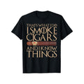 Hot This Is What I Do I Smoke Cigars I Know Things Funny Gift T-shirt New Hoodie, Sweatshirt | ZylaModa.com