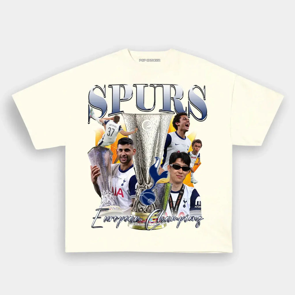 Hotspurs European Champion Tee Hoodie, Sweatshirt | ZylaModa.com (Image 2)