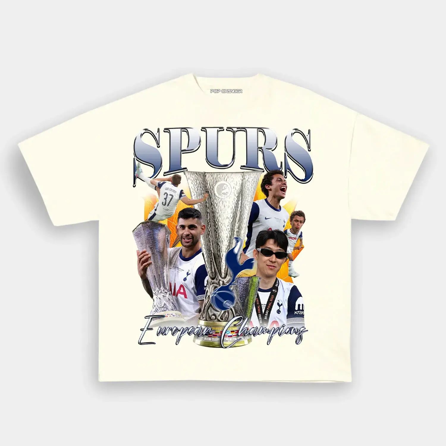 Hotspurs European Champion Tee Hoodie, Sweatshirt | ZylaModa.com (Image 2)