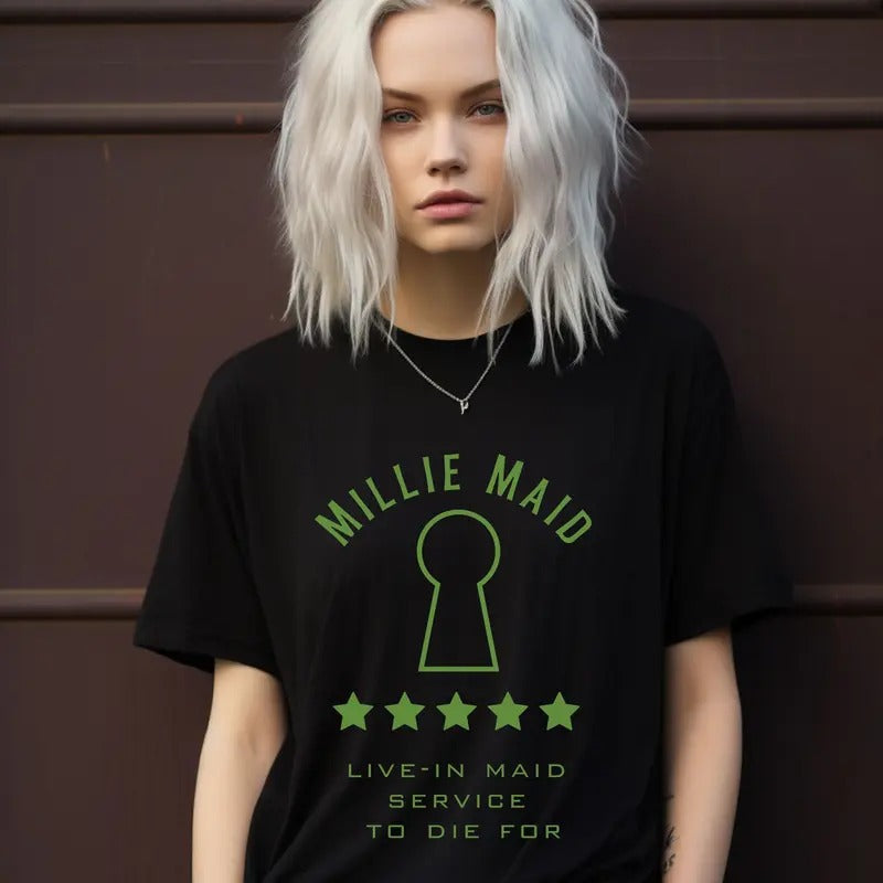 Housemaid Shirt, Thriller Book Lover T-Shirt, Kill or Be Killed, To Die For Womenswear Graphic Short Sleeves Fashion...