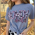 Howdy Darlin Hot Pink Cow Graphic Tee Hoodie, Sweatshirt | ZylaModa.com