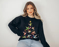 Hummingbird Christmas Sweatshirt, Christmas Hummingbird Shirt, Bird Lovers Gifts, Hummingbird Gifts, Cute Hummingbird...