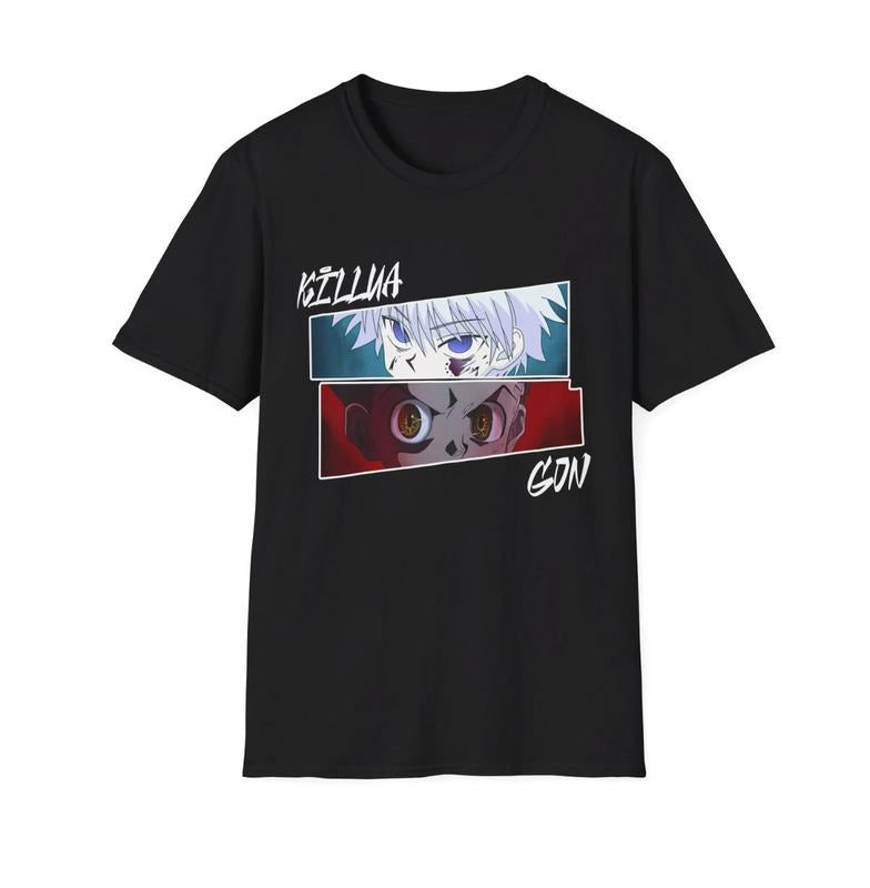 Hunter X Hunter Anime Gon and Killua's killer instinct Unisex Softstyle T-Shirt Hoodie, Sweatshirt | ZylaModa.com