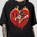 Husk T-Shirt, Hazbin Hotel Characters, Hazbin Hotel T-Shirt, Hazbin Hotel Cartoon , Birthday Gift for fan, Helluva Boss-3...