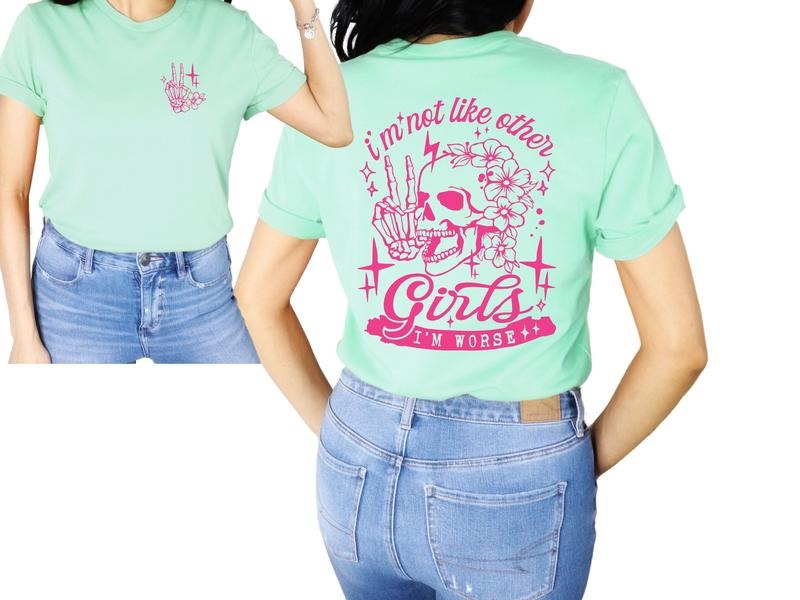 I Am Not Like Other Girls Women's Tops (T-Shirt, Sweatshirt & Hoodie) | ZylaModa.com