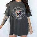 I Believe in Holding Grudges I'll Heal in Hell Comfort Colors Shirt, Sarcastic Sugar Skull Women T-shirt, Funny Saying...