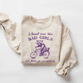 I Heard You Like Bad Girls I Am Bad At Everything Sweatshirt, Retro Sarcastic Raccoon Shirt, Funny Sarcastic Racoon On A...