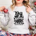 I Know the Pain That You Hide Behind The Smile On Your Face Ash Color Crewneck Sweatshirt Pullover | Punk, Alt, Grunge,...