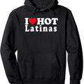 I Love Girlfriend Latina, I Heart Latina Hoodie | Unisex Hooded Sweatshirt T-Shirts | ZylaModa.com