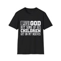 I Love God But Some Of His Children Get On My Nerves T-Shirt, Menswear Top, Womenswear Top Hoodie, Sweatshirt | ZylaModa.com