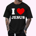 I Love Jesus I Heart Jesus Funny Jesus T-Shirt