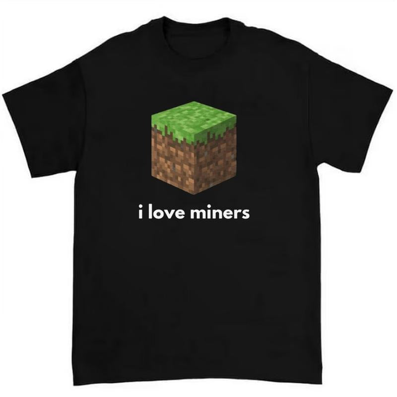I Love Miners T-Shirt Featuring Bold and Playful Design for Fans Hoodie, Sweatshirt | ZylaModa.com