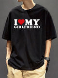 I Love My Girlfriend Shirt, I Heart My Girlfriend Shirt, GF Shirt, Gift For Boyfriend Hoodie, Sweatshirt | ZylaModa.com