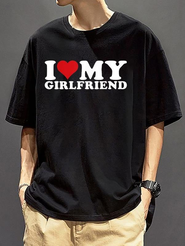 I Love My Girlfriend Shirt, I Heart My Girlfriend Shirt, GF Shirt, Gift For Boyfriend Hoodie, Sweatshirt | ZylaModa.com